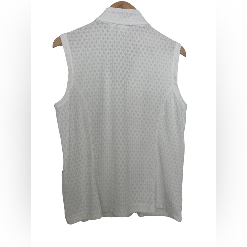 Zenergy by Chico’s White Golf Vest - Size 1 (US 8) - Picture 2 of 7